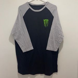 Men’s Monster Energy Baseball Tee